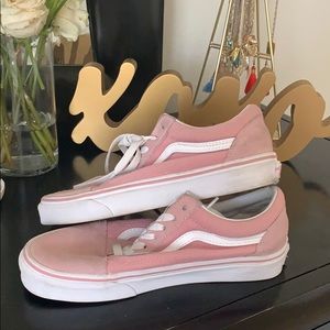 Pink woman’s vans